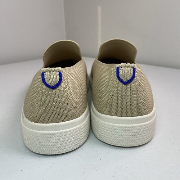 Rothy’s Men’s Size 14 Shoes New Without Tags Tan The Original Slip On Sneaker - Picture 3 of 9